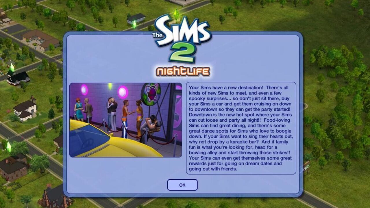 Screenshot for The Sims 2: Nightlife