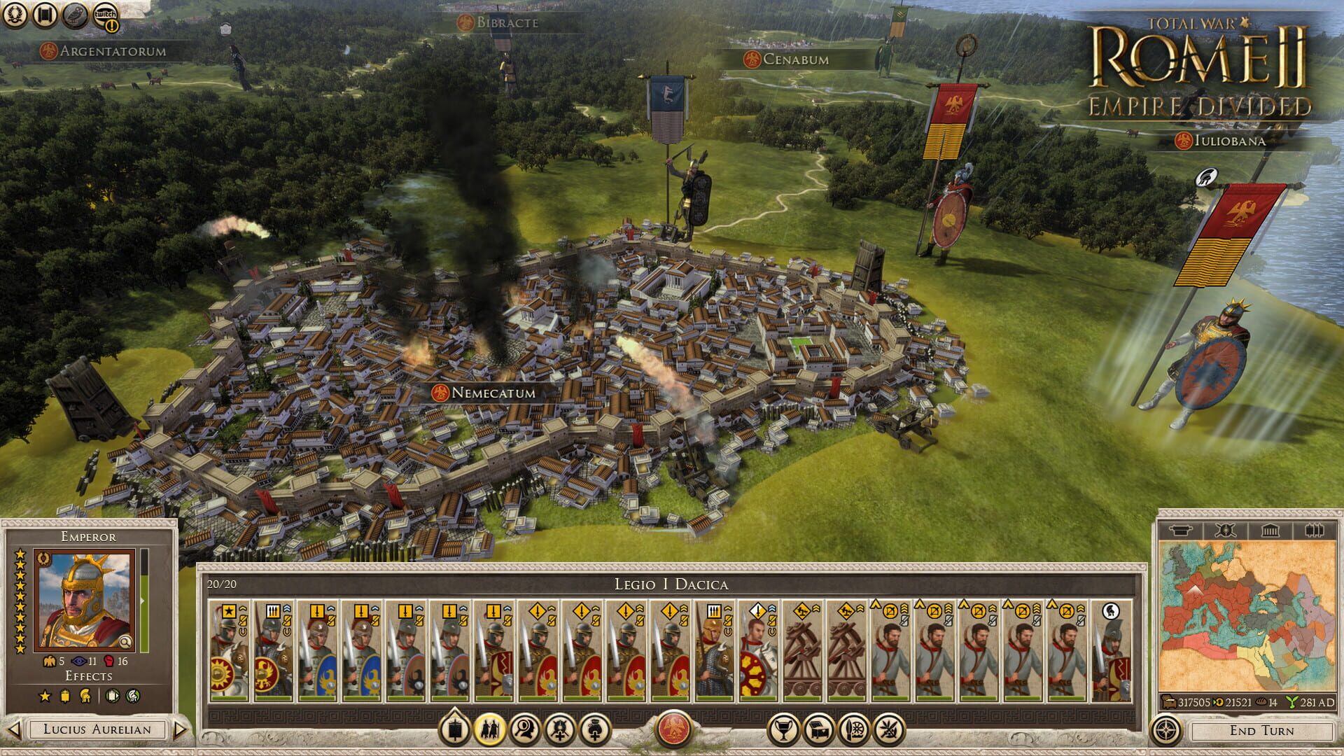 Screenshot for Total War: Rome II - Empire Divided