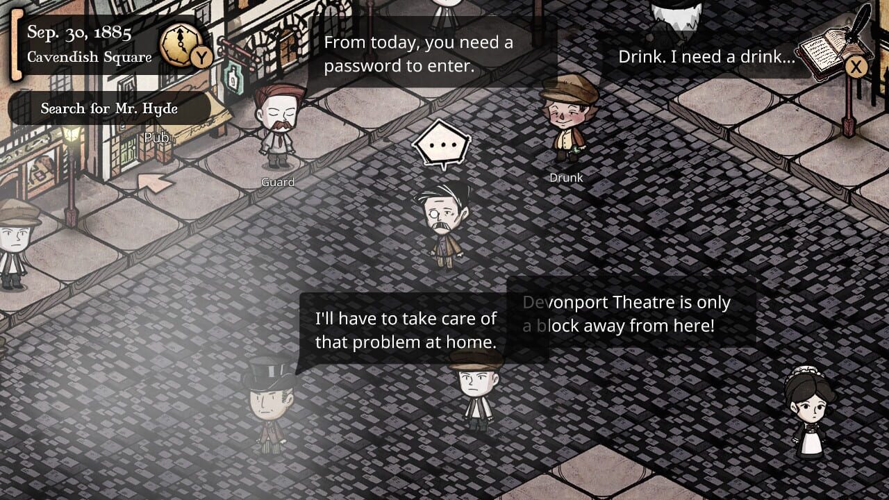 Screenshot for MazM: Jekyll and Hyde