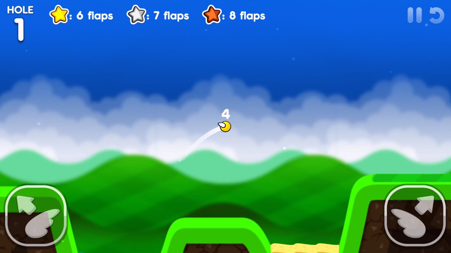Screenshot for Flappy Golf 2