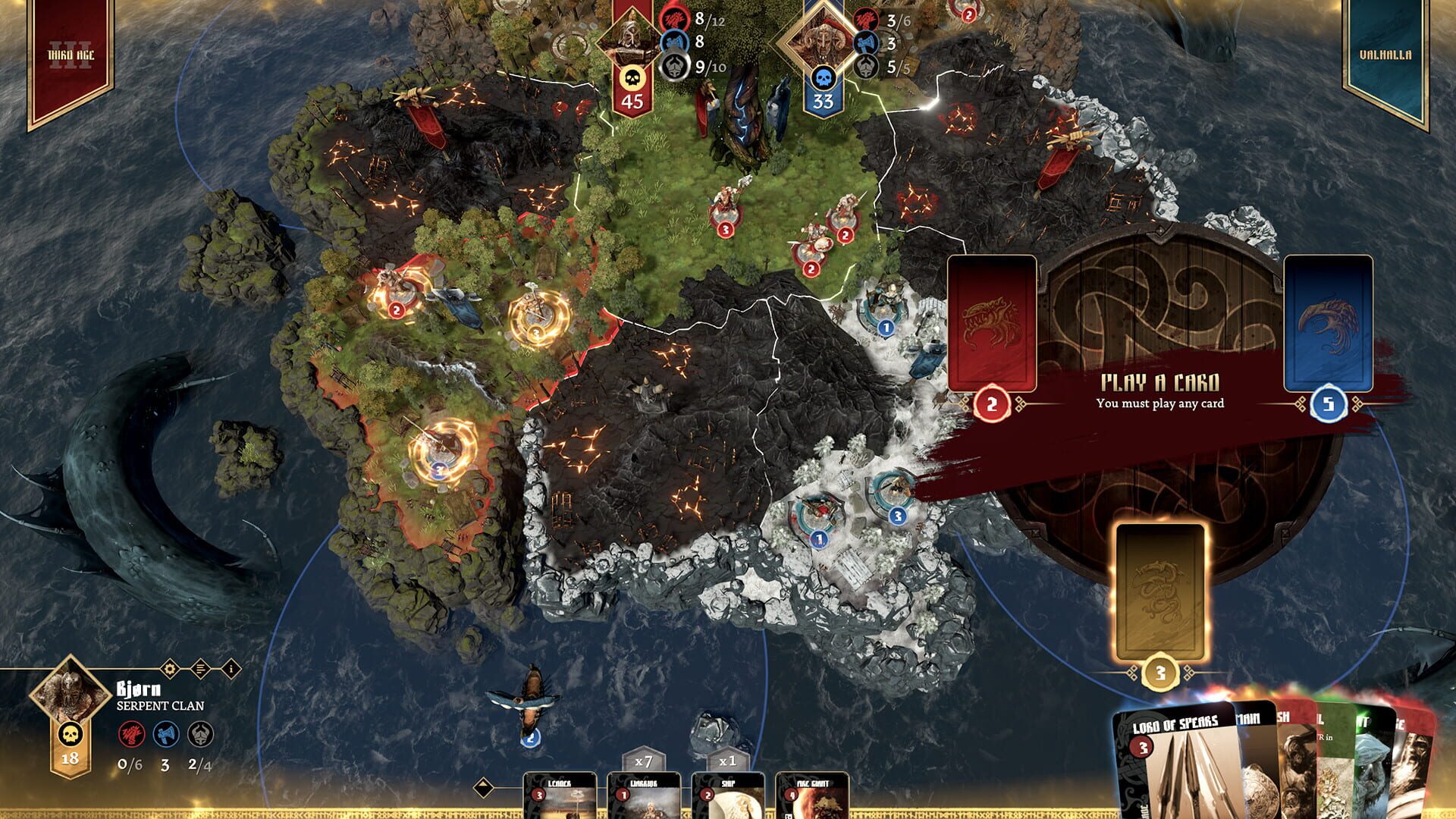 Screenshot for Blood Rage: Digital Edition