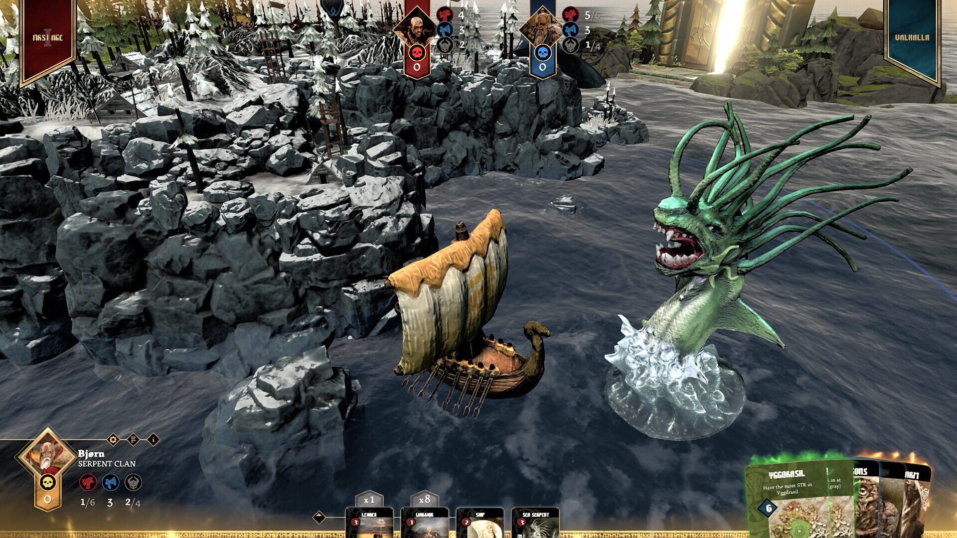 Screenshot for Blood Rage: Digital Edition