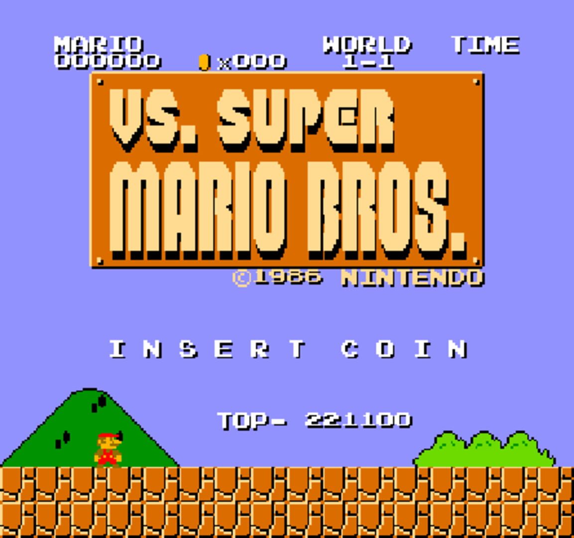 Screenshot for Vs. Super Mario Bros.