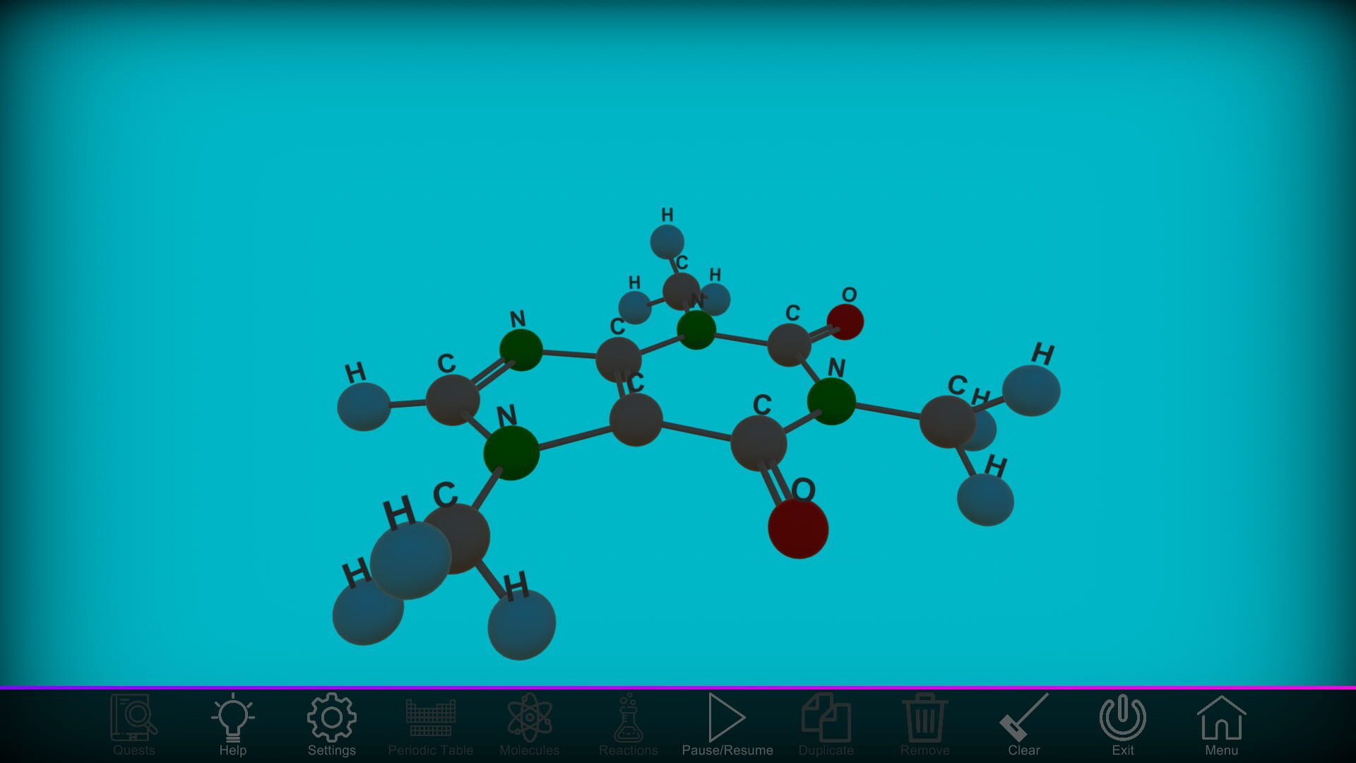 Screenshot for Project Chemistry