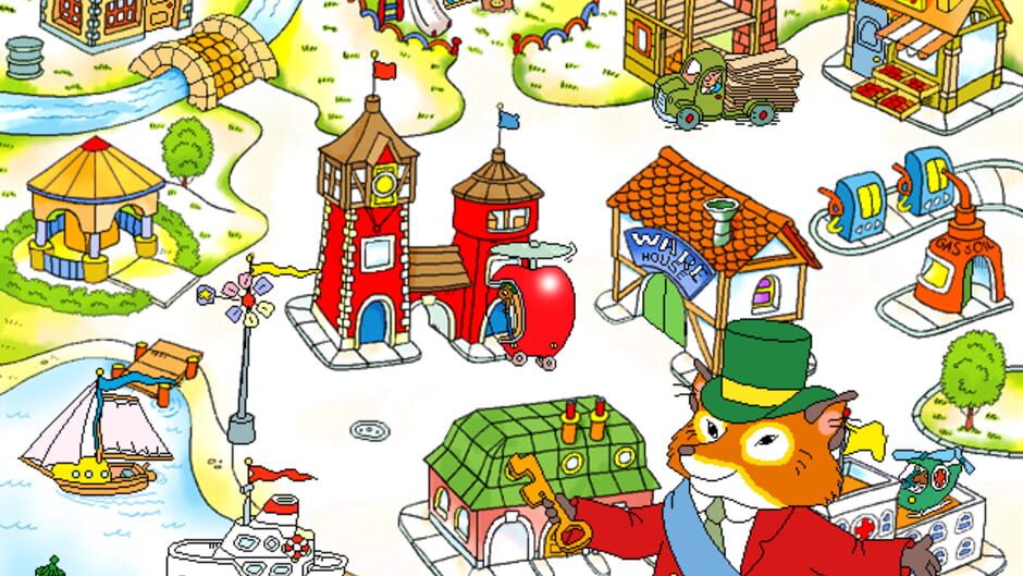 Screenshot for Richard Scarry's Busytown