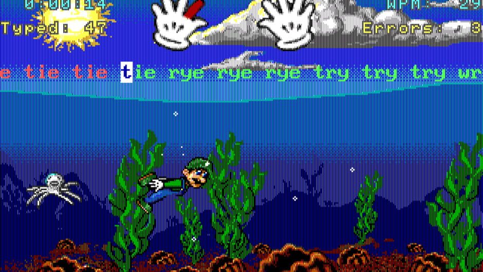 Screenshot for Mario Teaches Typing