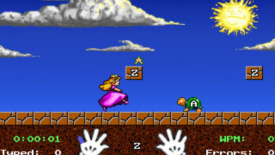 Screenshot for Mario Teaches Typing