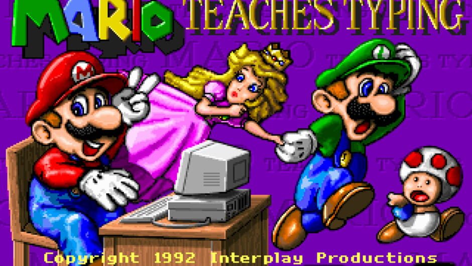 Screenshot for Mario Teaches Typing