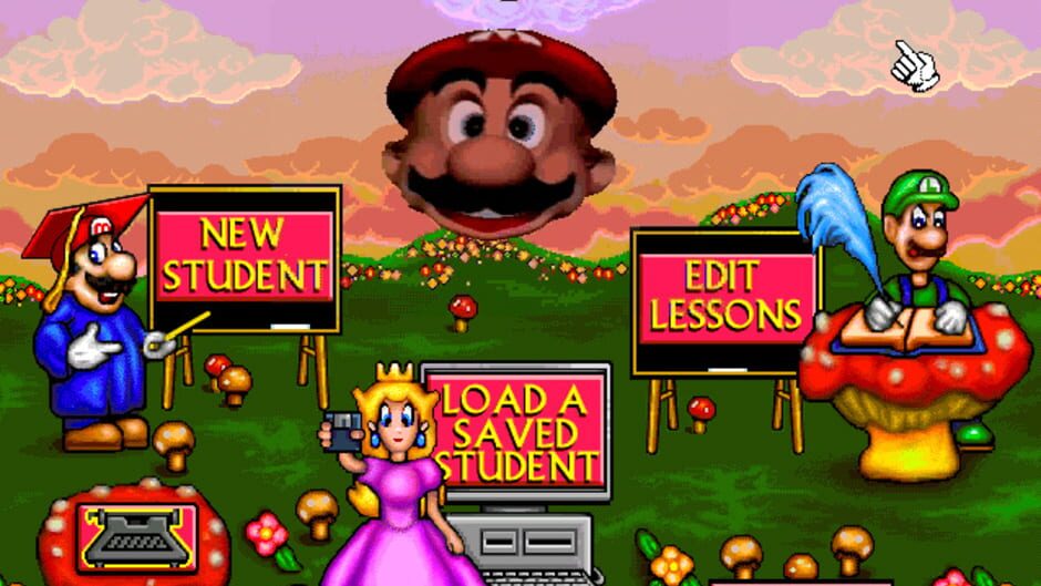 Screenshot for Mario Teaches Typing 2