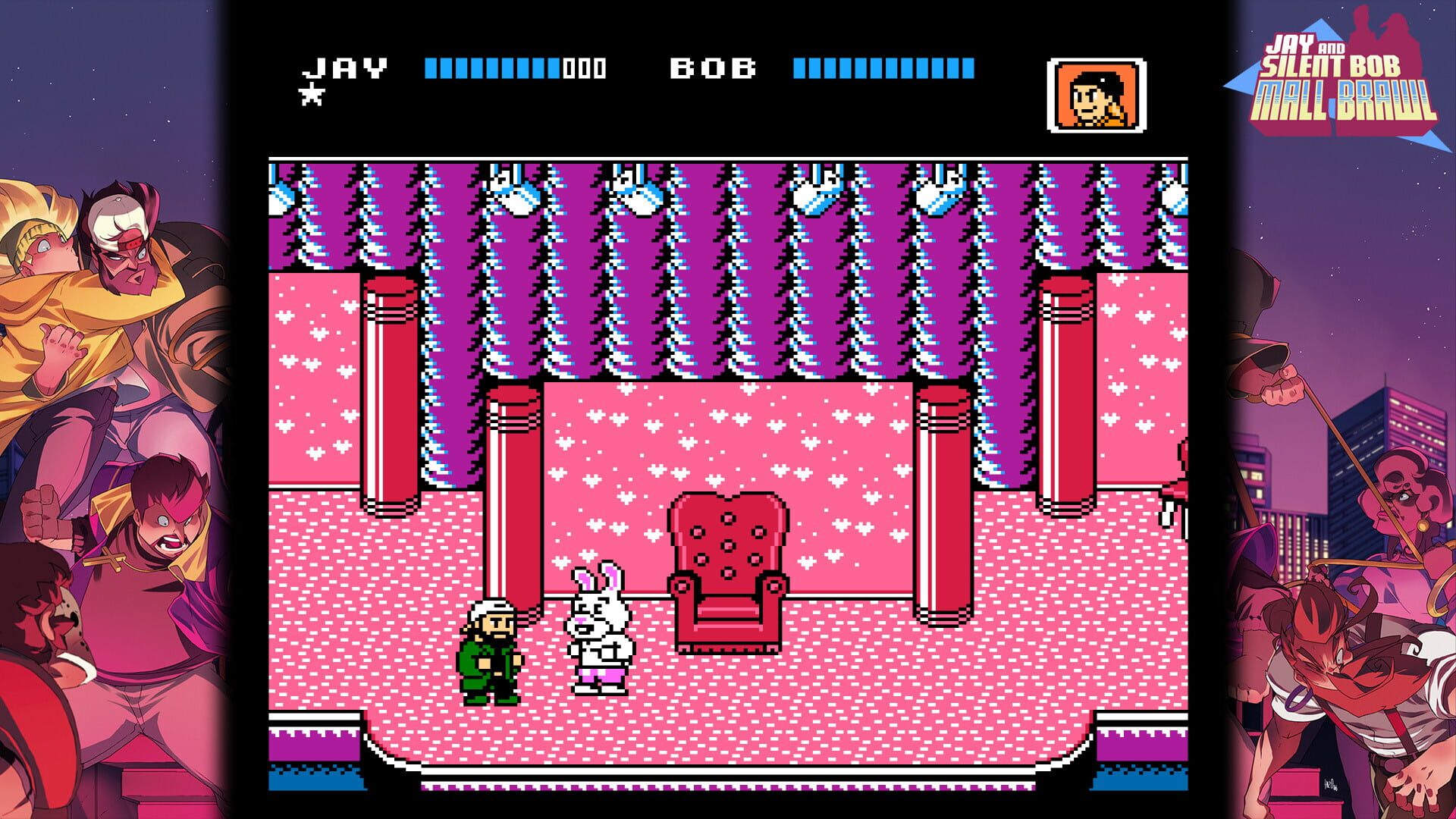 Screenshot for Jay and Silent Bob: Mall Brawl