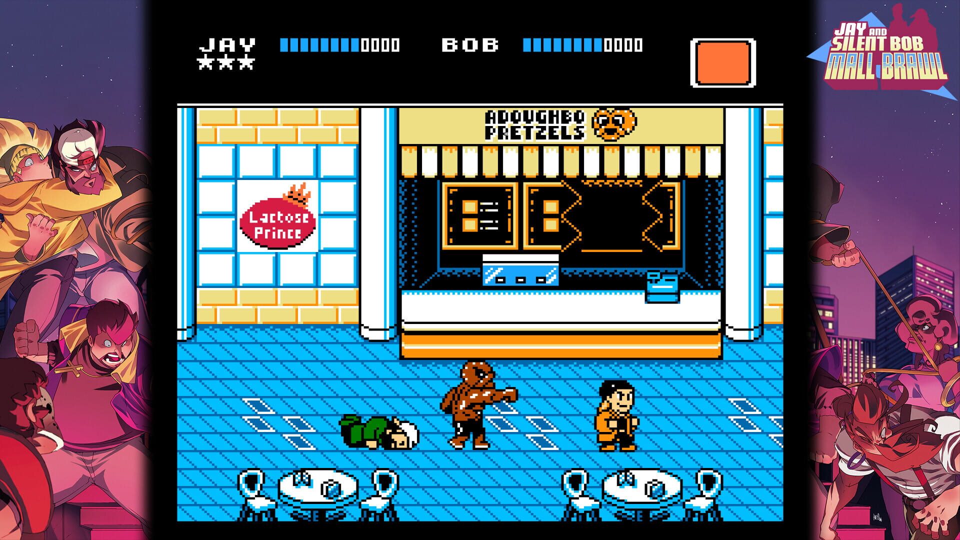 Screenshot for Jay and Silent Bob: Mall Brawl