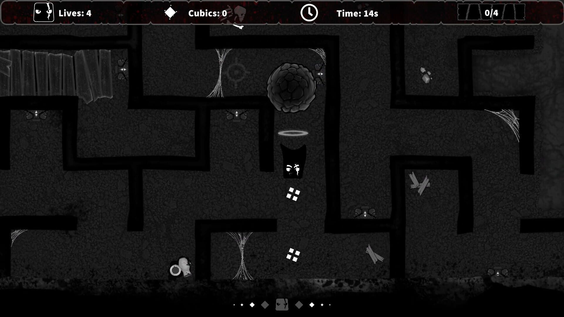 Screenshot for Darkness Maze Cube