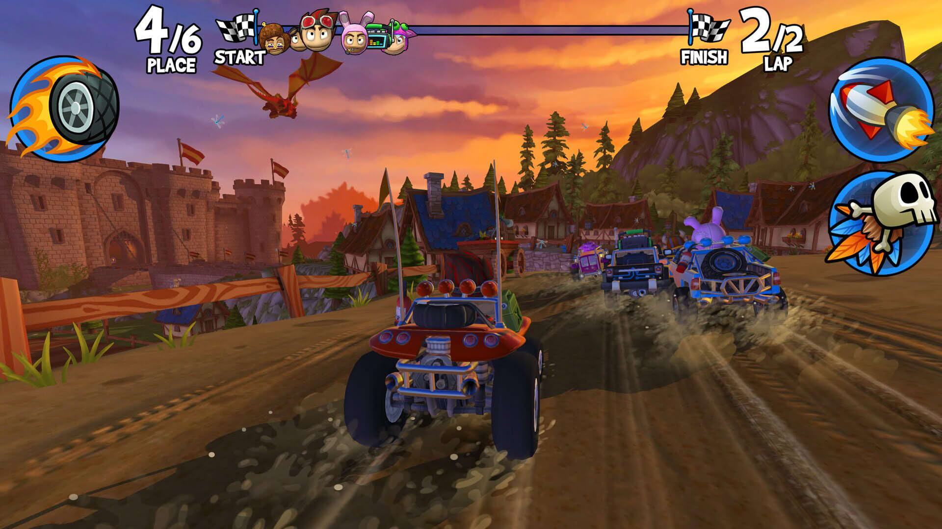 Screenshot for Beach Buggy Racing 2