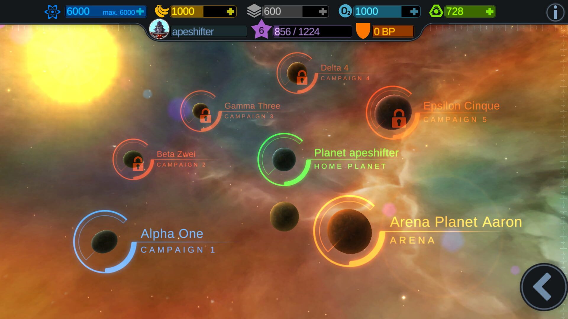 Screenshot for Deep Space Banana