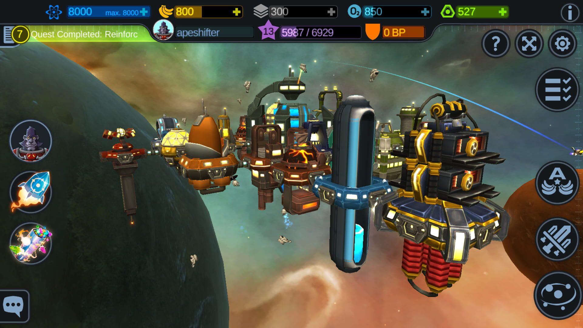Screenshot for Deep Space Banana