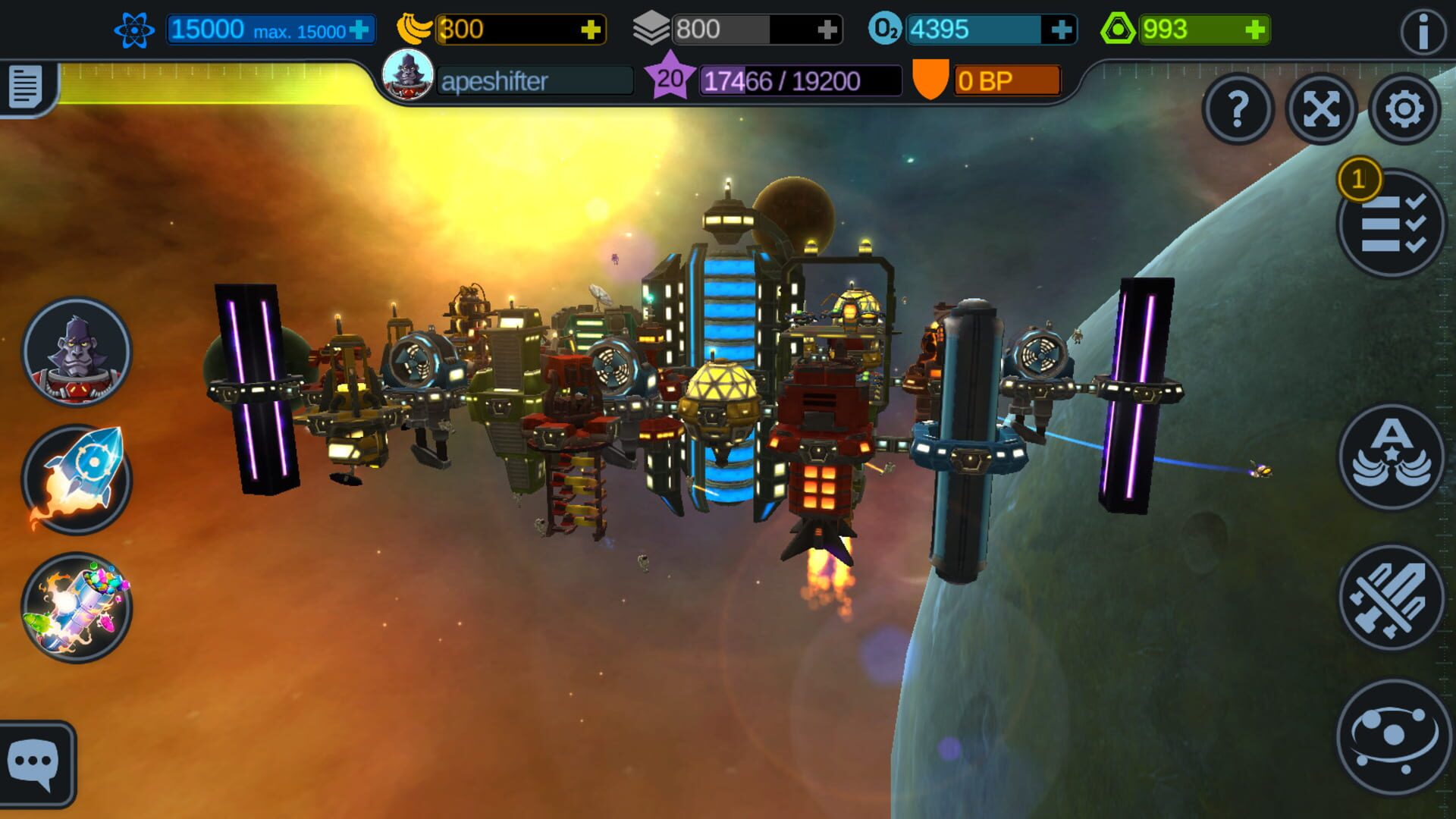 Screenshot for Deep Space Banana