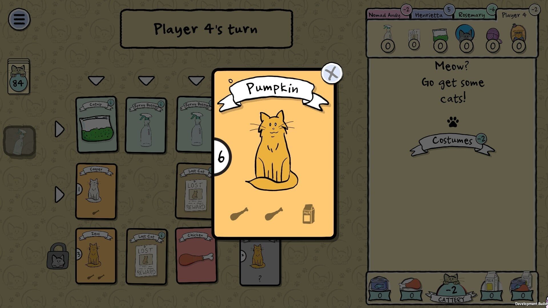 Screenshot for Cat Lady: The Card Game