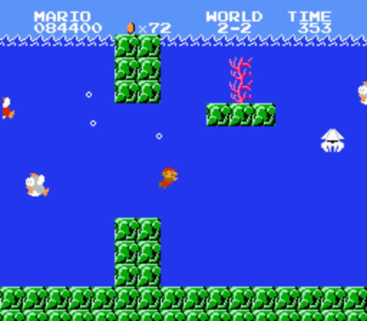 Screenshot for Super Mario Bros.