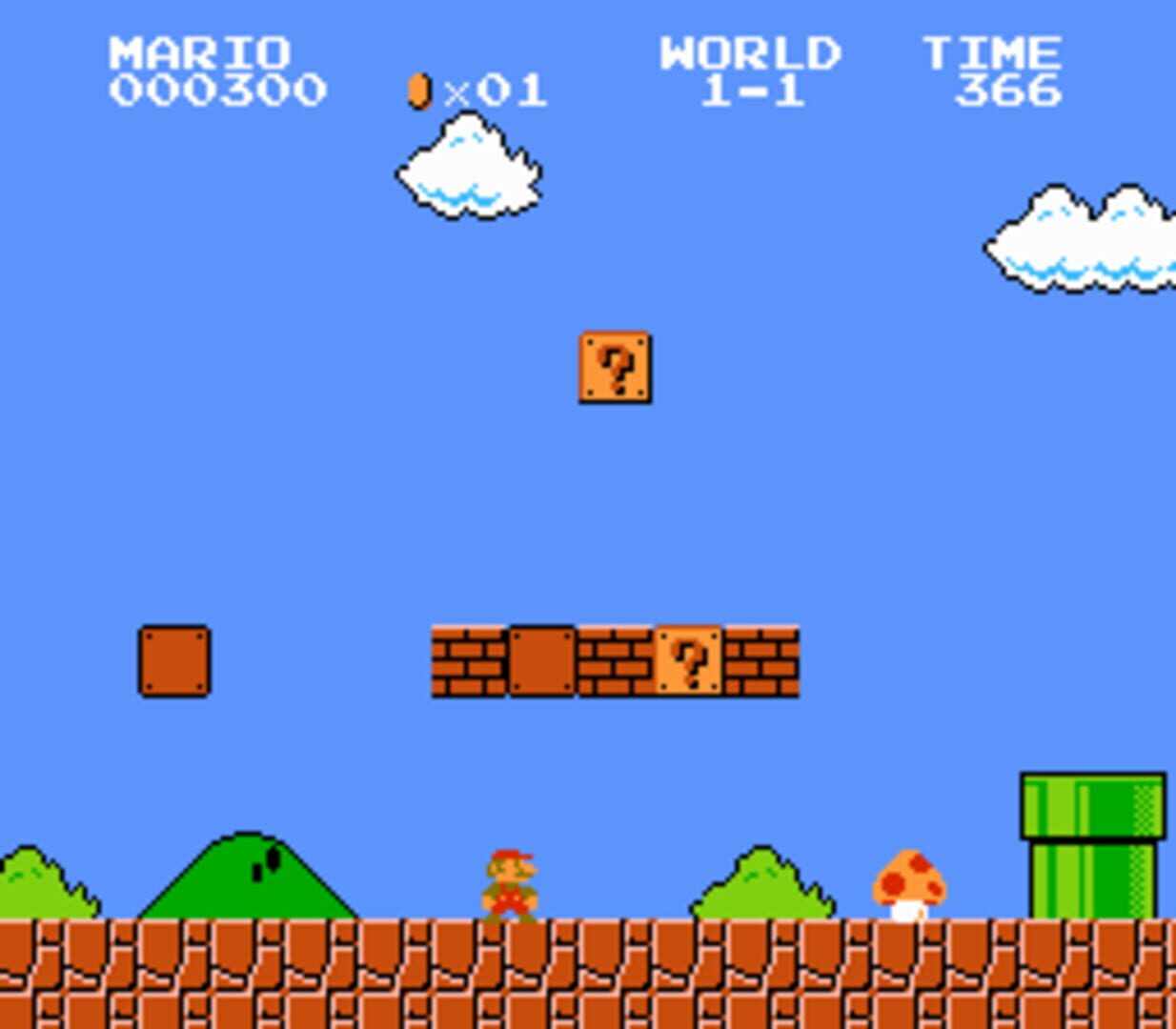 Screenshot for Super Mario Bros.