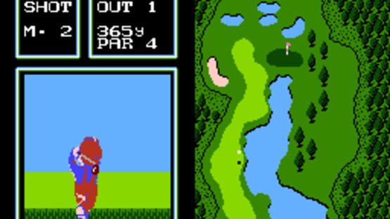 Screenshot for Family Computer Golf: Japan Course