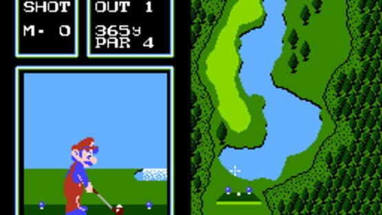 Screenshot for Family Computer Golf: Japan Course