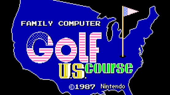 Screenshot for Family Computer Golf: U.S. Course