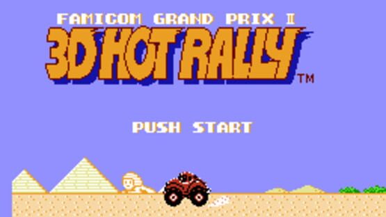 Screenshot for Famicom Grand Prix II: 3D Hot Rally