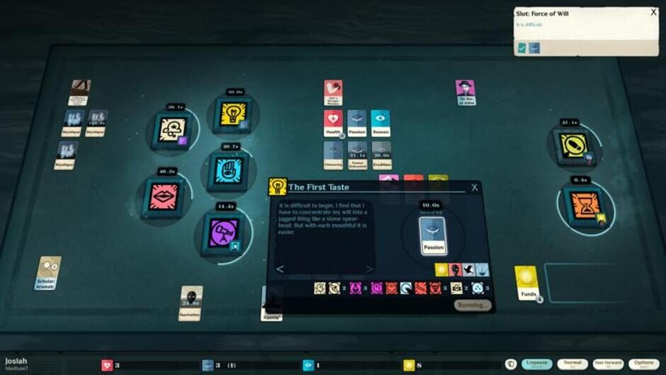 Screenshot for Cultist Simulator: The Ghoul