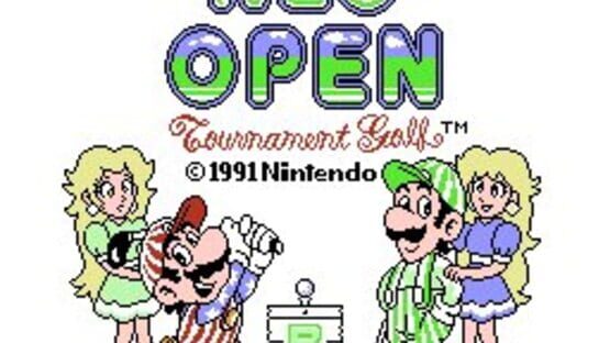 Screenshot for NES Open Tournament Golf