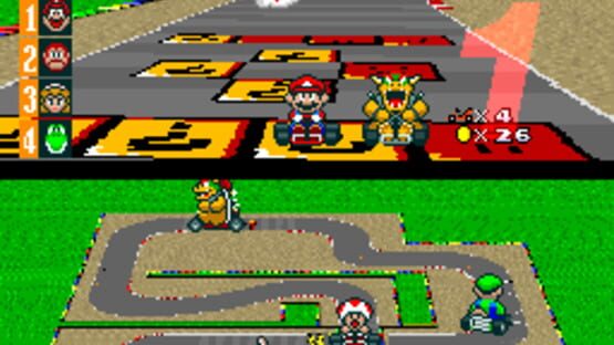 Screenshot for Super Mario Kart