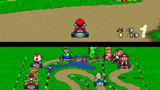 Screenshot for Super Mario Kart