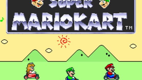 Screenshot for Super Mario Kart