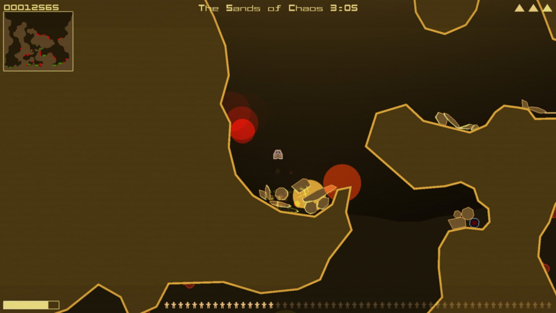 Screenshot for Terra Lander II: Rockslide Rescue