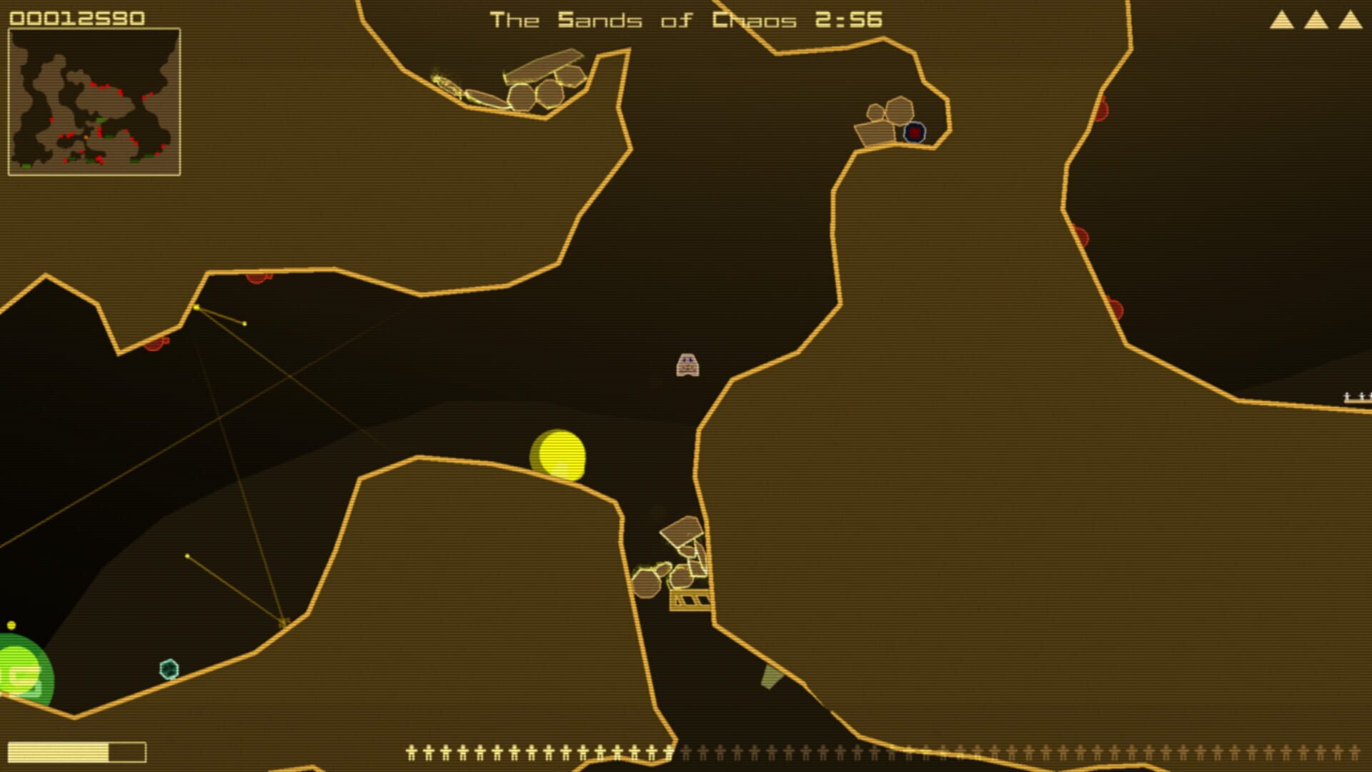 Screenshot for Terra Lander II: Rockslide Rescue
