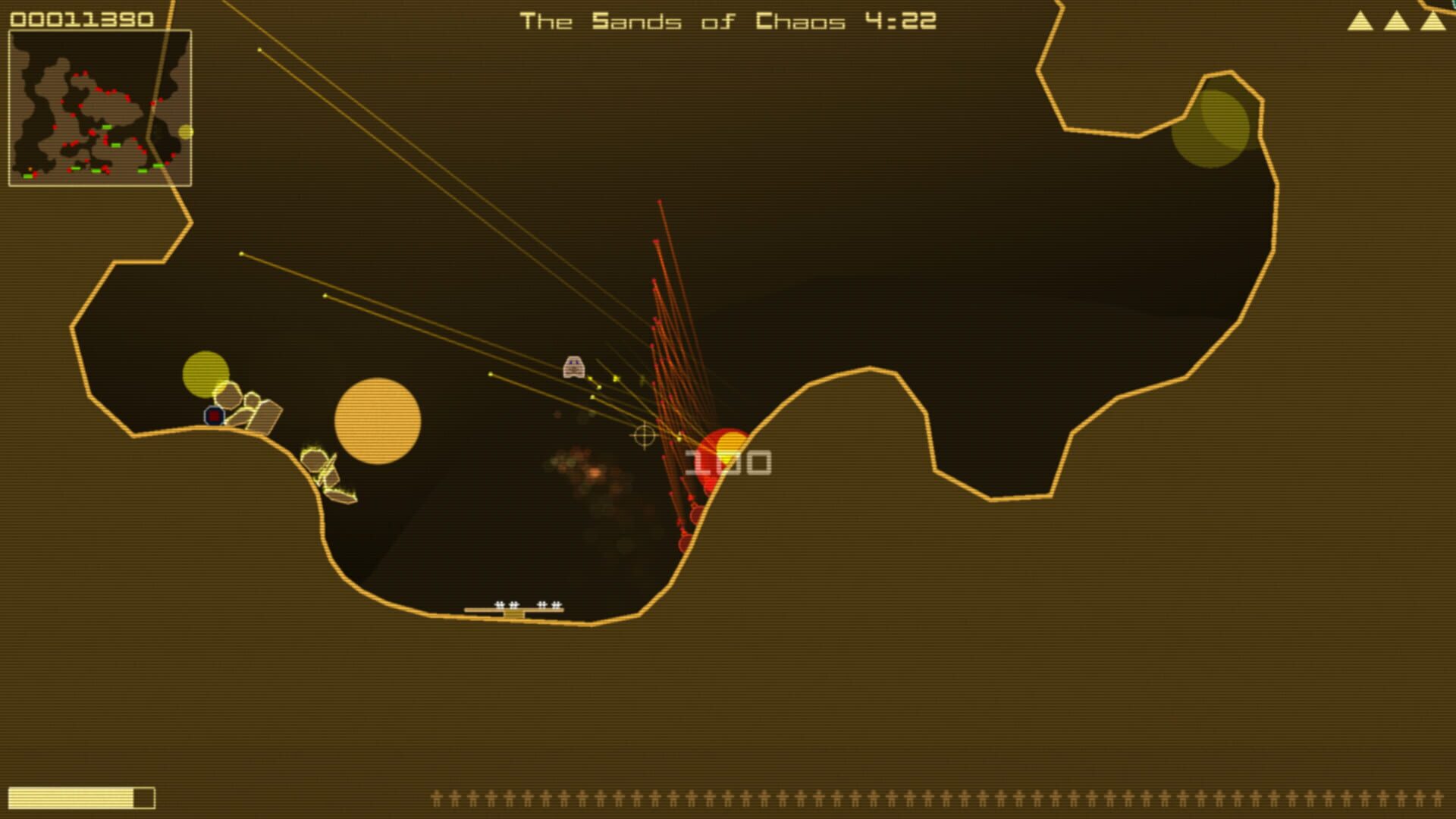 Screenshot for Terra Lander II: Rockslide Rescue