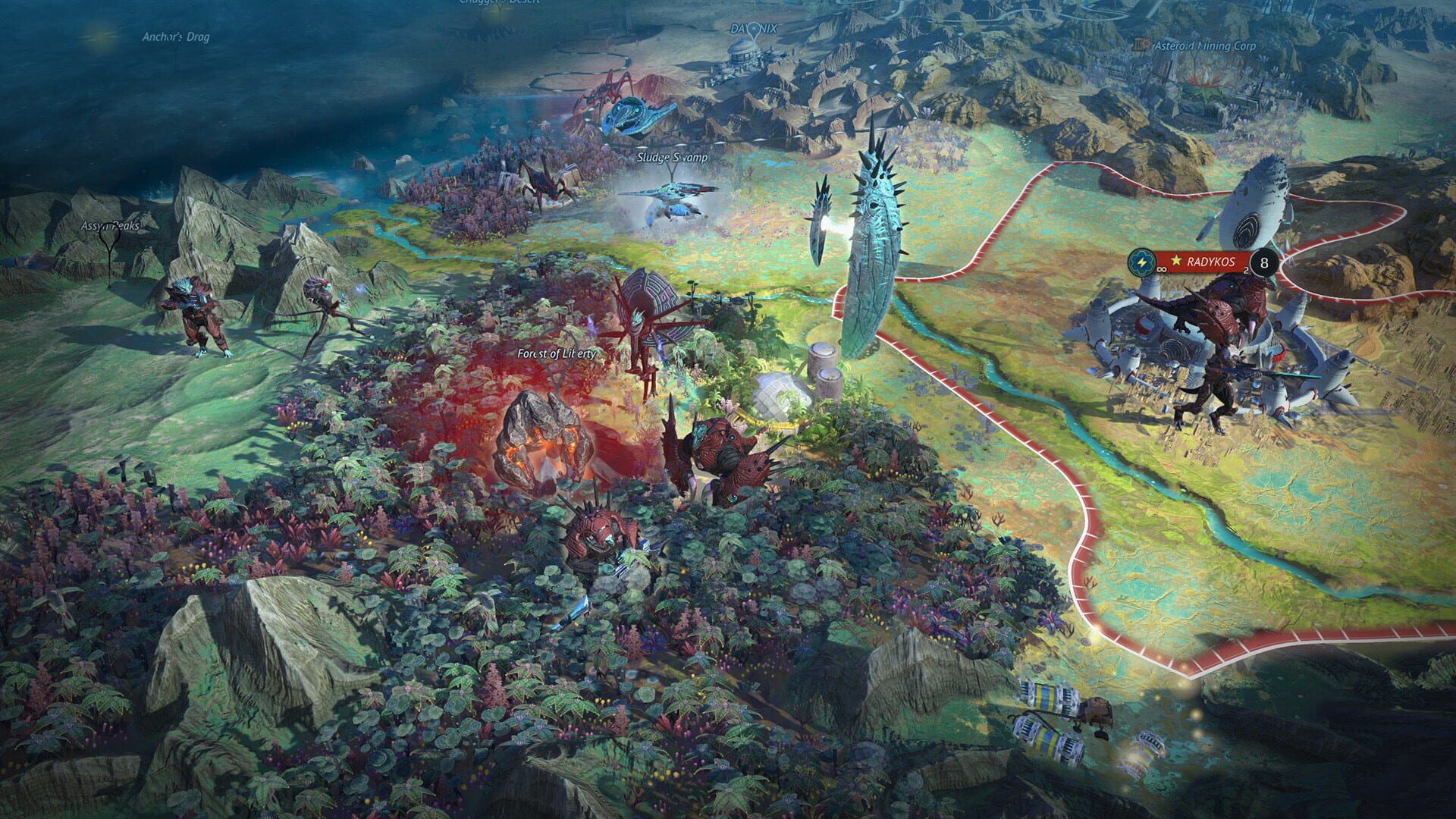 Screenshot for Age of Wonders: Planetfall - Invasions