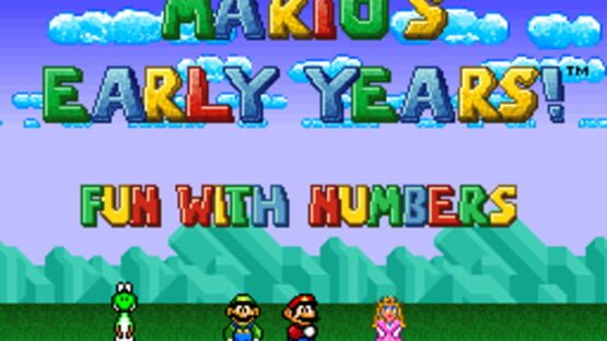 Screenshot for Mario's Early Years! Fun with Numbers