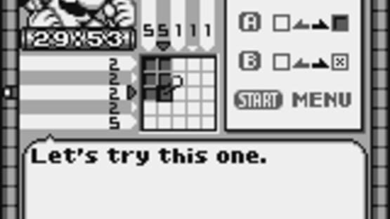 Screenshot for Mario's Picross