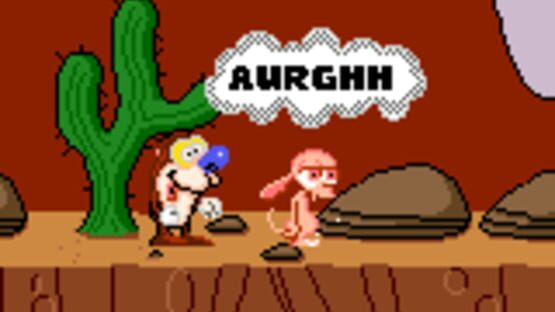 Screenshot for Quest for the Shaven Yak Starring Ren Hoëk and Stimpy