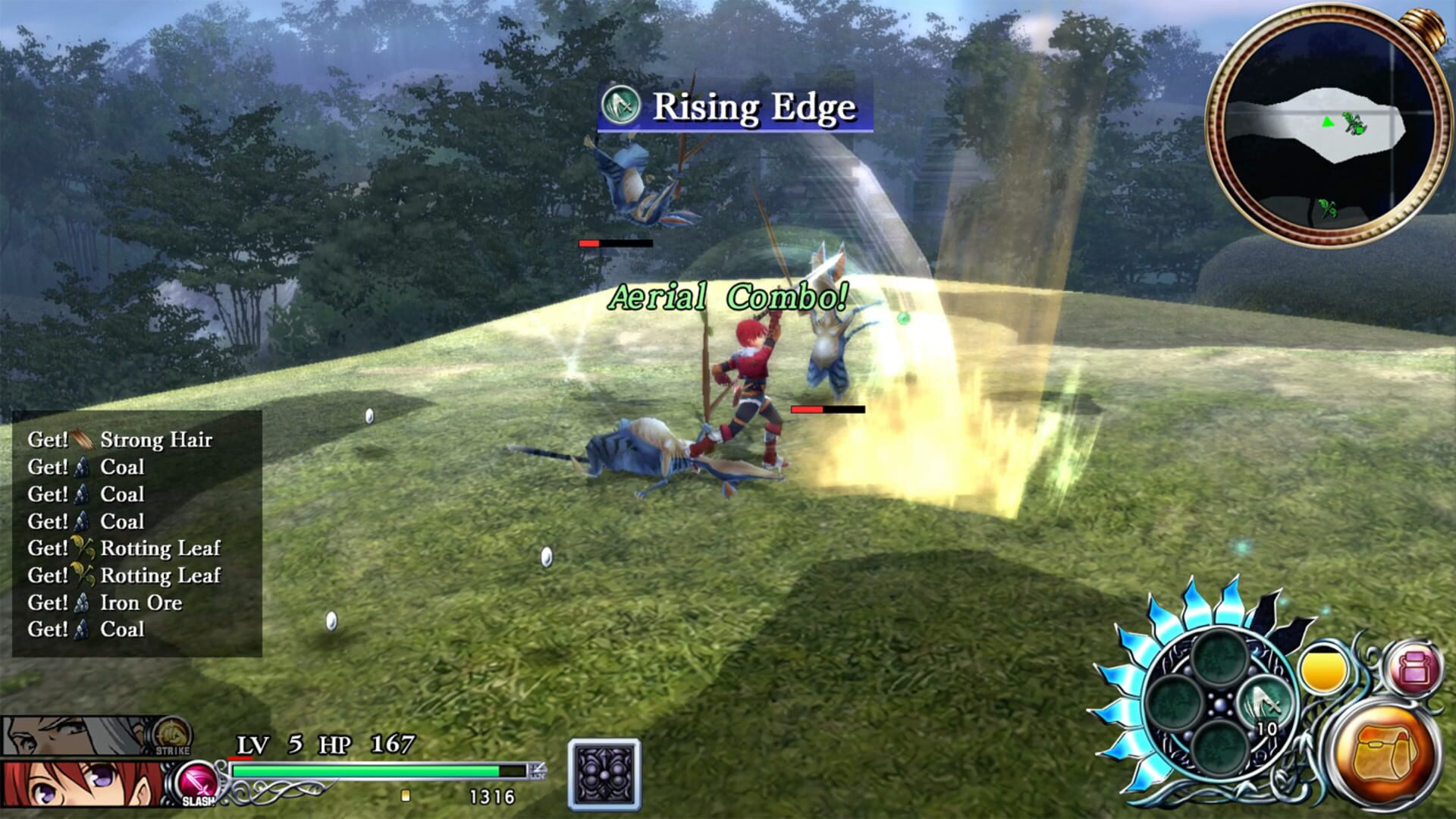 Screenshot for Ys: Memories of Celceta