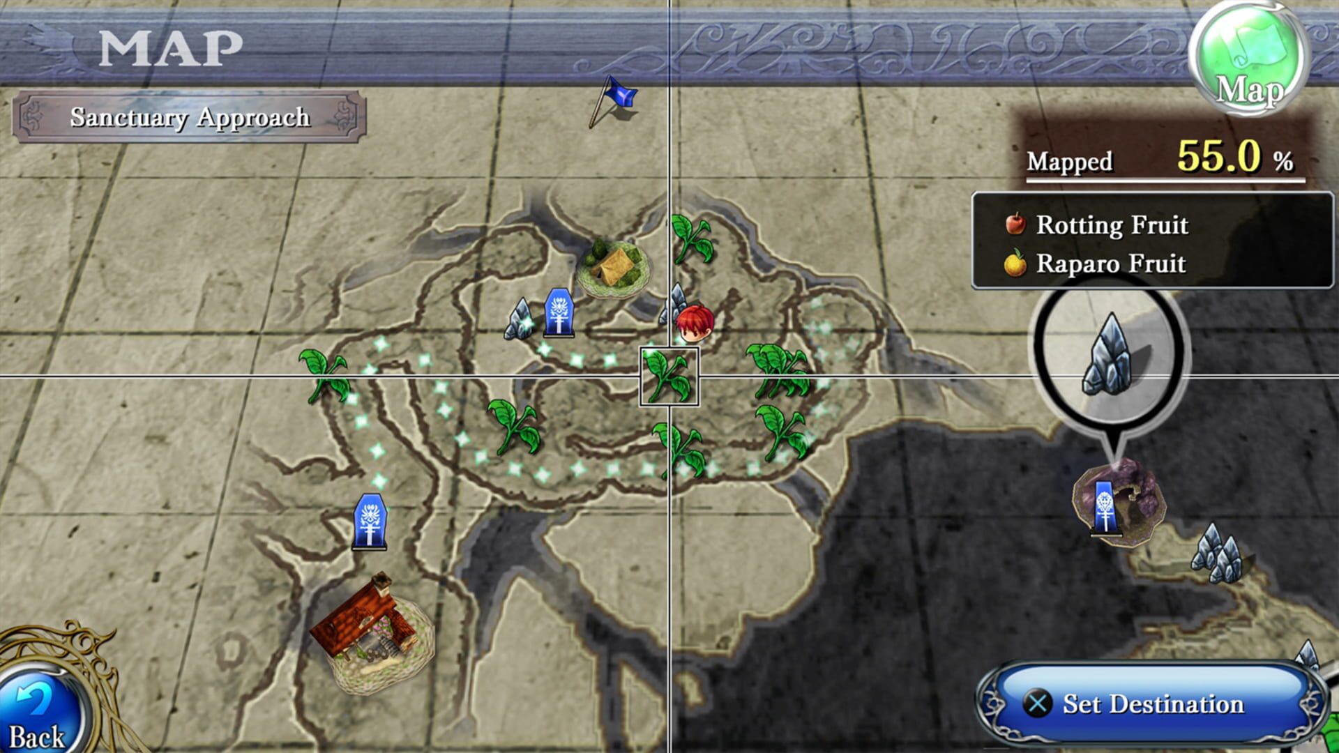 Screenshot for Ys: Memories of Celceta
