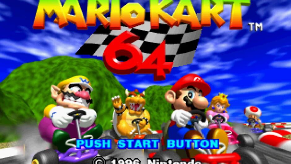 Screenshot for Mario Kart 64