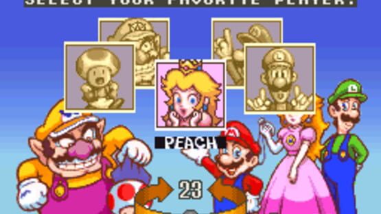 Screenshot for Excitebike: Bun-bun Mario Battle
