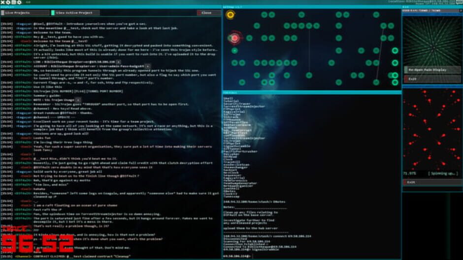 Screenshot for Hacknet: Labyrinths