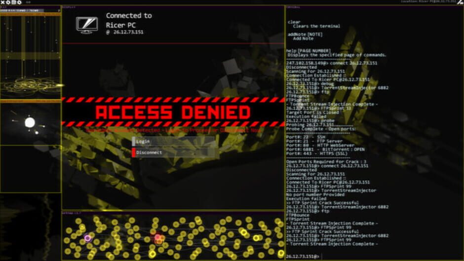 Screenshot for Hacknet: Labyrinths
