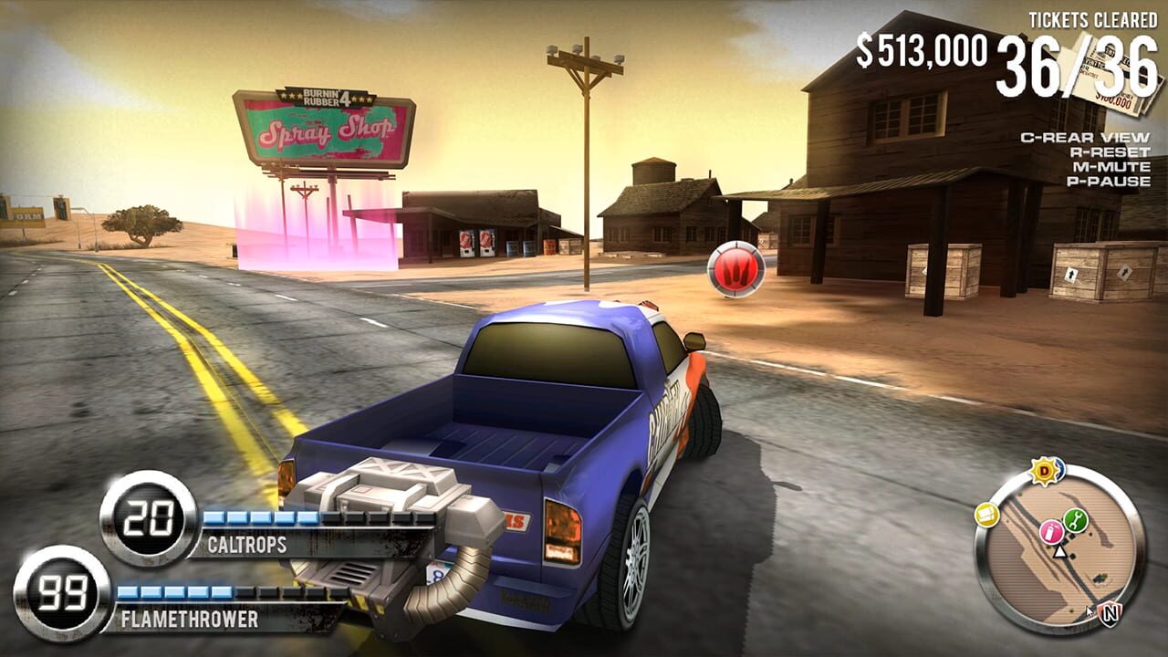 Screenshot for Burnin' Rubber 4