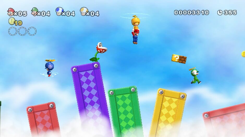 Screenshot for New Super Mario Bros. Wii