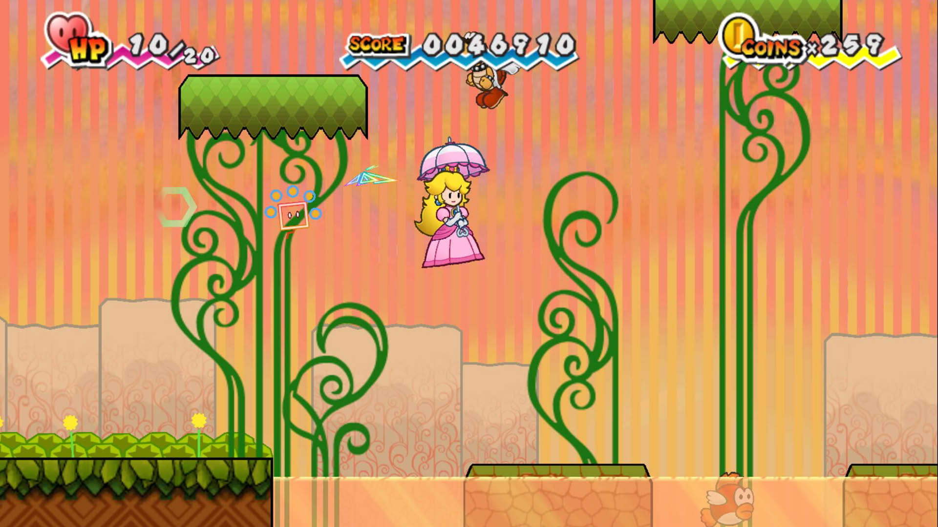 Screenshot for Super Paper Mario