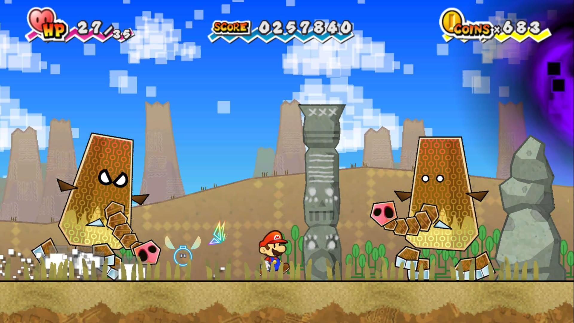 Screenshot for Super Paper Mario