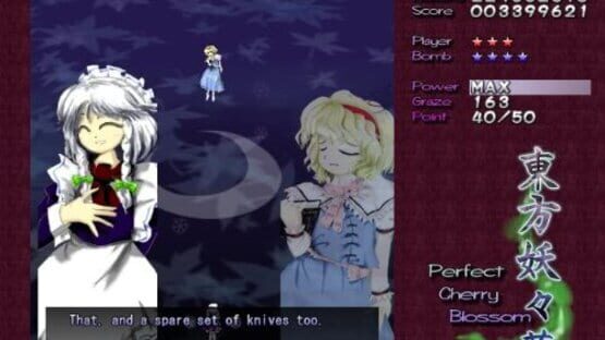 Screenshot for Touhou Youyoumu: Perfect Cherry Blossom